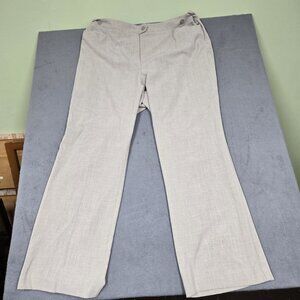 Vintage Maggie Barnes Womens Beige Pants Size 18W Elastic Waist Pull On
